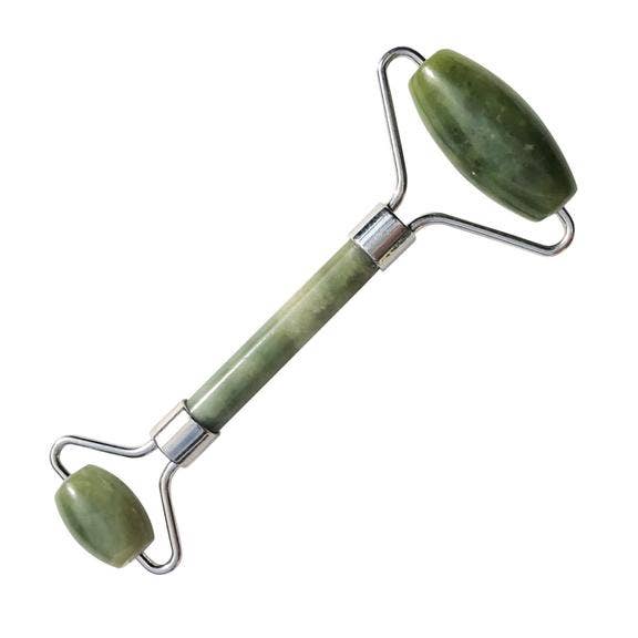 Jade Facial Roller for wholesale by Gemsthetics