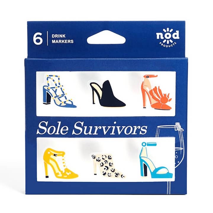 Ontwerper Schoen Drinkmarkeerders – Chique Glaskralen voor wholesale door NOD Products