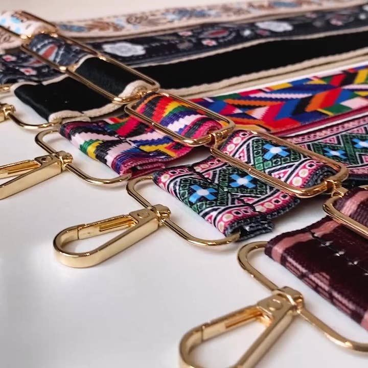 MKS America - Wholesale Bag Strap - Women's - Bohemian Style Adjustable Straps7