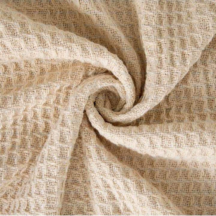 COZY HOMES COLLECTION - Wholesale Bedding blanket - Cotton Waffle Weave Soft Cozy All Season Thermal Blankets13
