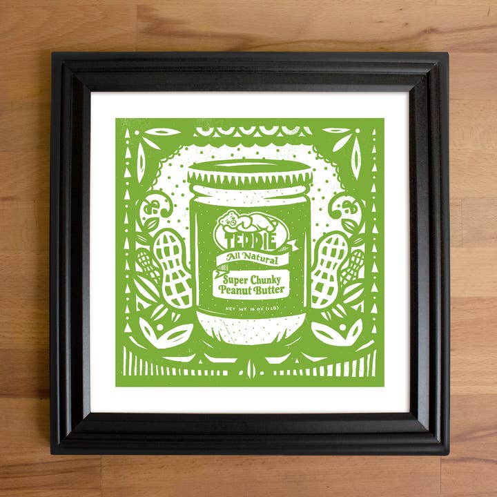 Teddy-Erdnussbutter-Farbdruck für den Großhandel von Indestructible Food