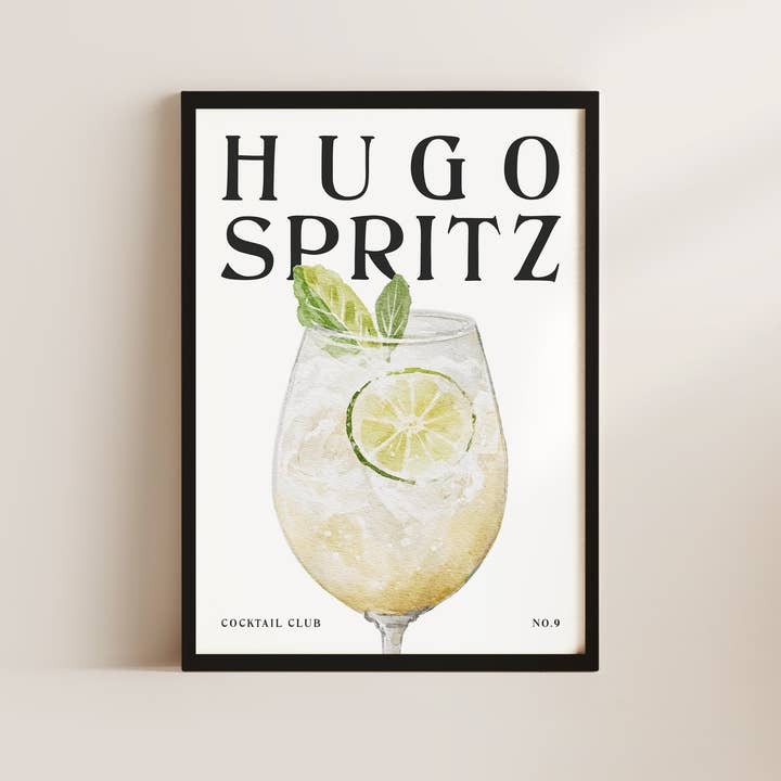 Hugo Spritz Wall Art Print for wholesale by Alluvion