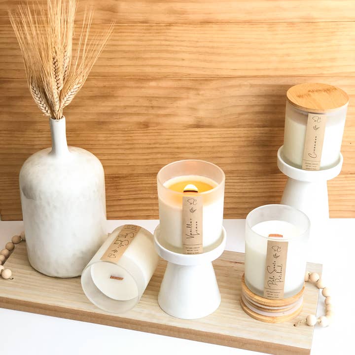 Sweet Caramel Shop – wholesale Jar/filled candle – Eucalyptus & Spearmint Soy Candle, Luxury Candle 14 fl oz2