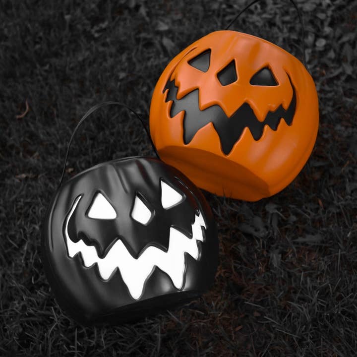 Lively Ghosts - Vendita all'ingrosso Secchi/Secchielli - Secchio per zucca Orange Haunted Hallows4