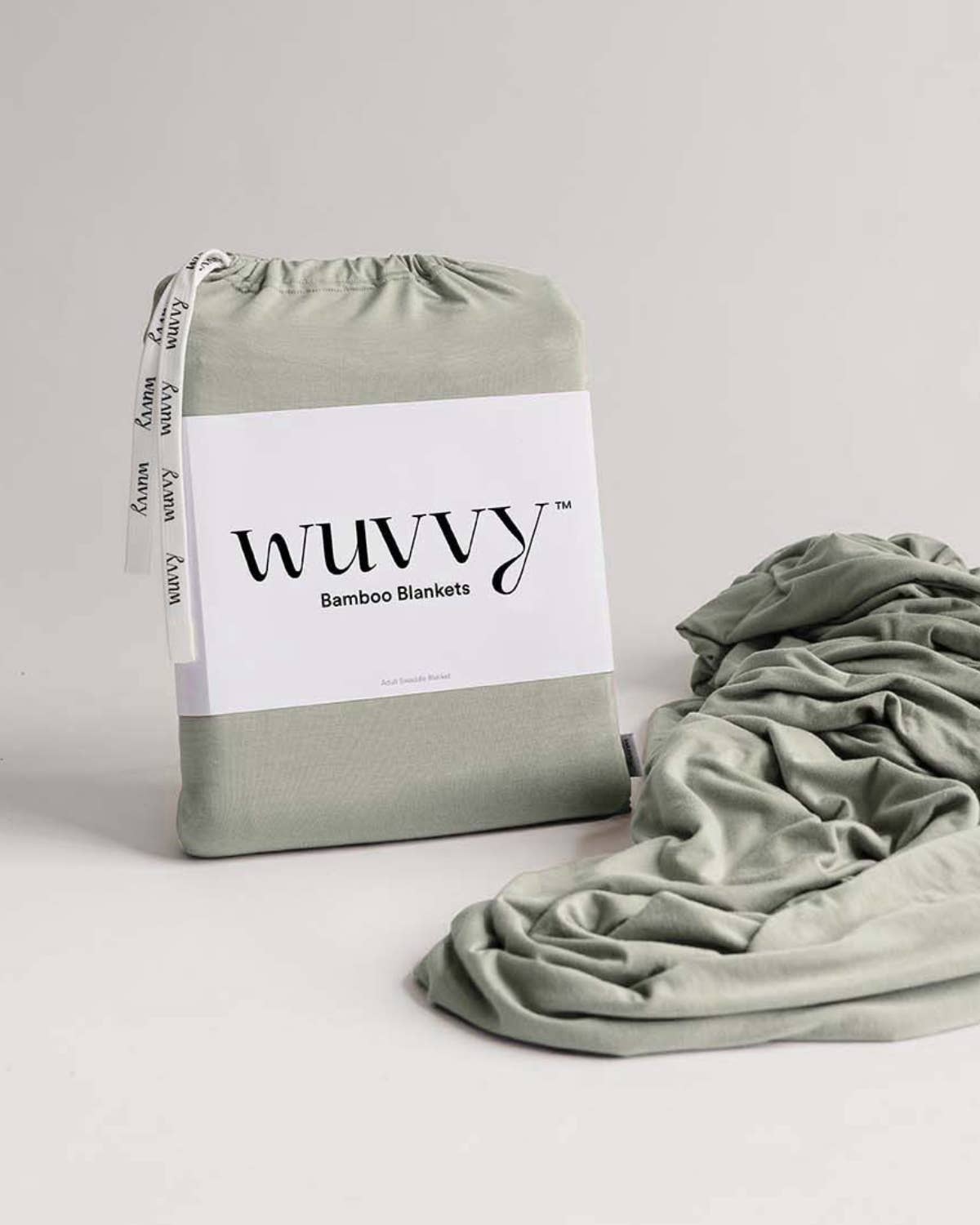 Wuvvy - Wholesale Throw Blanket - Sage