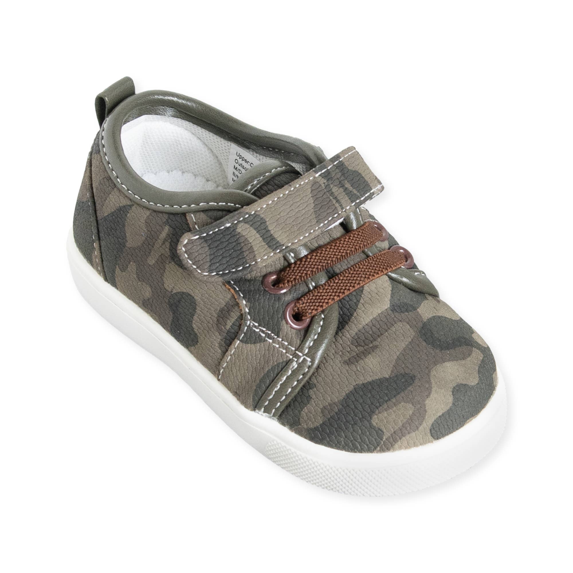 Wee Squeak Shoes - Wholesale Lifestyle Sneakers - Kids - Camo Tennis Shoe