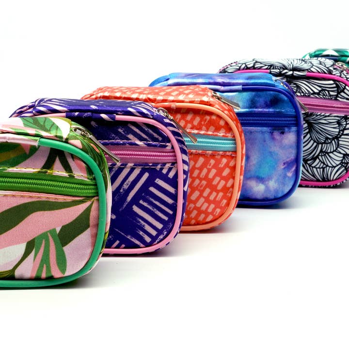 DM Merchandising - Wholesale Pill Organizer - Wellness Keeper Zippered Pill & Vitamin Case Open Stock