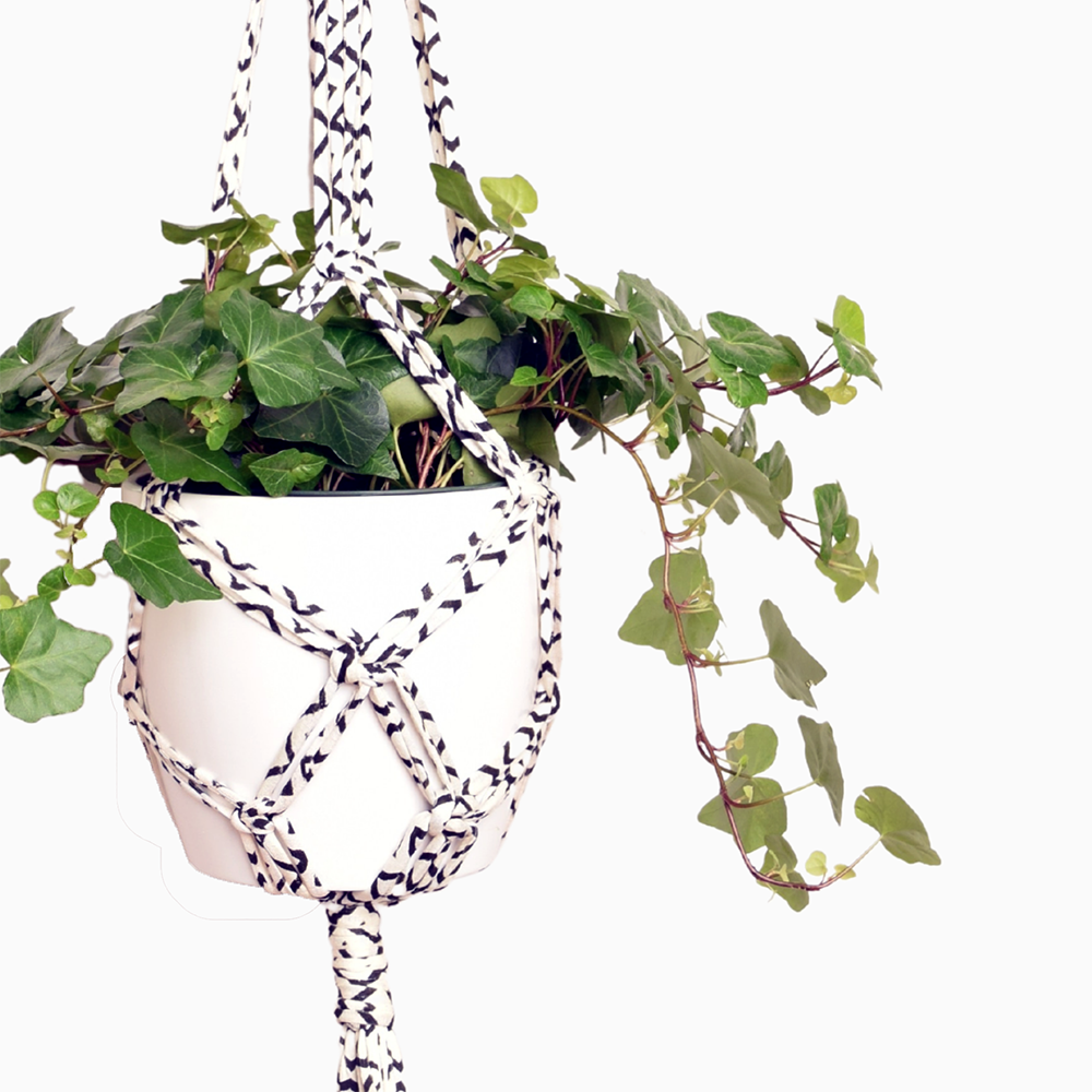 Shreds + rerope - Wholesale DIY Craft Kit - Eco DIY Macrame Plant Hanger Kit32