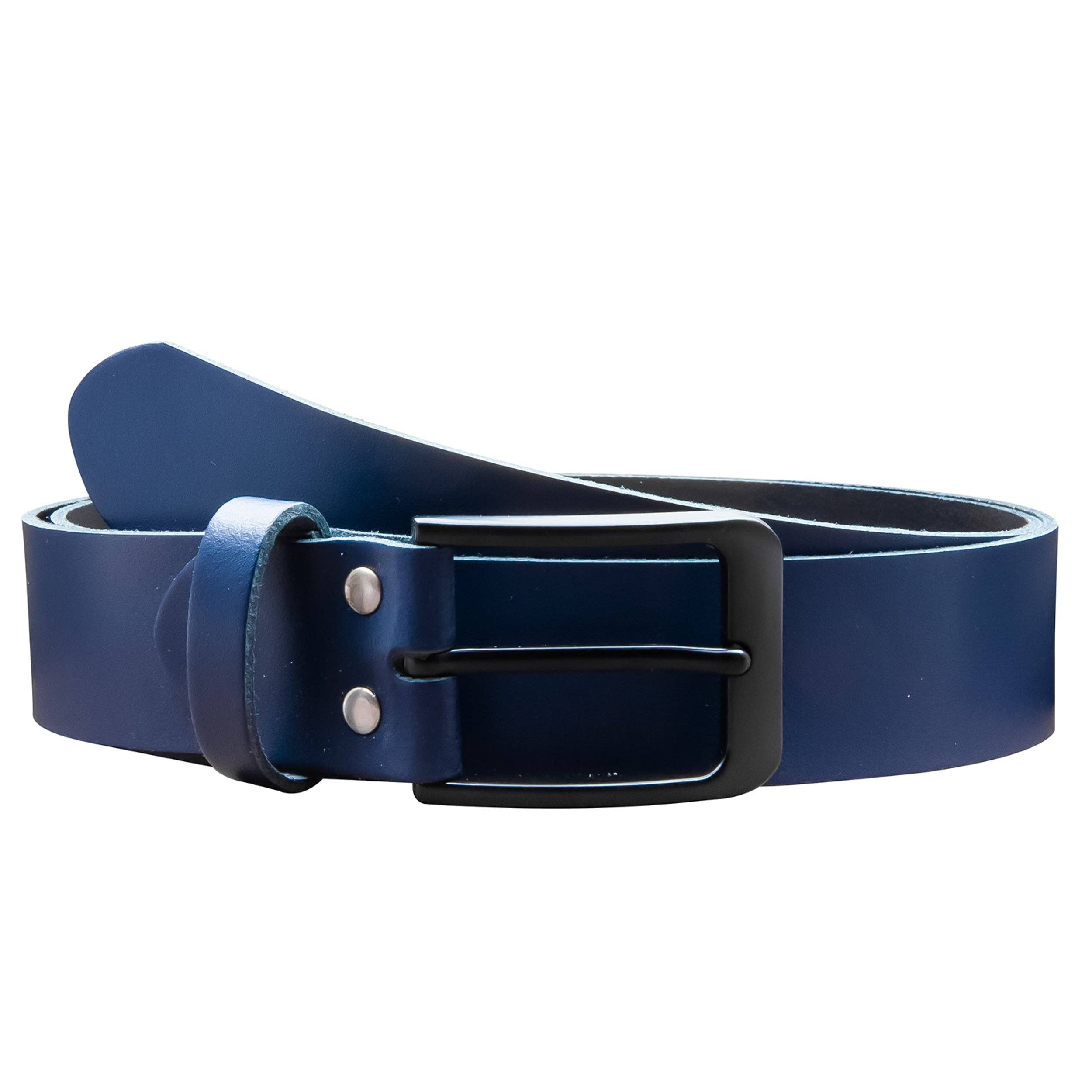 A-Venten GmbH - Wholesale Belt - Unisex - 35 mm belt made in Germany EH412-SL dark blue2