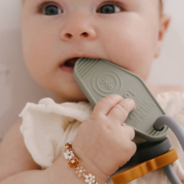 Be A Heart - Wholesale Teether (Not Clip-On) - Baby - Keys to the Kingdom Silicone Teether | Catholic Baby Gift