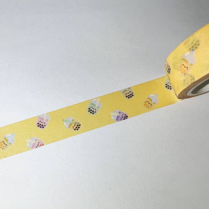 Meloncholy Co. - Wholesale Washi Tape - Boba Washi Tape2