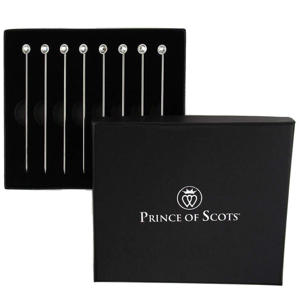 Prince of Scots – Palito de coquetel por atacado – Conjunto de presente para escolhas de coquetel de cristal de diamante Prince of Scots2