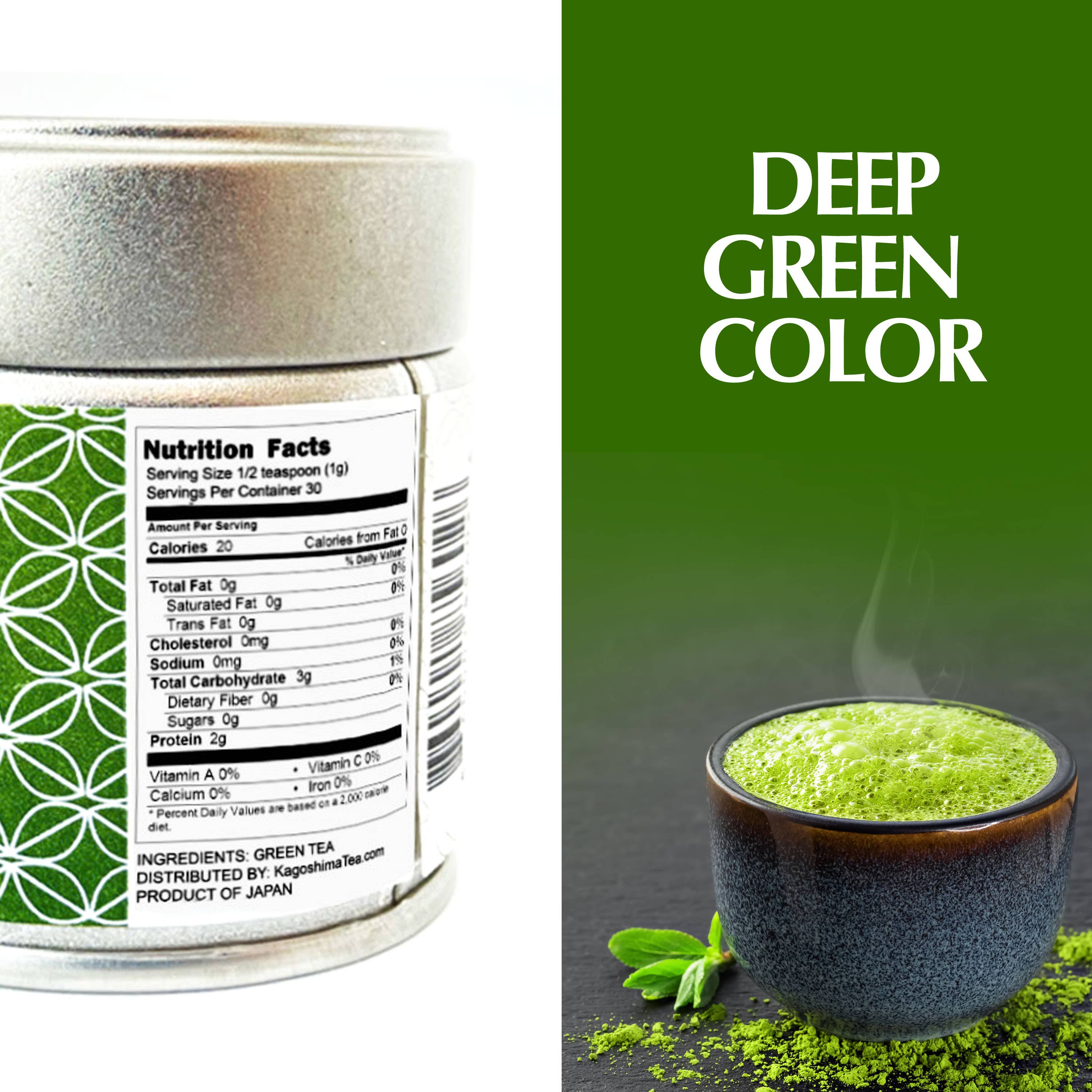 Japanese Green Tea Co. – wholesale Hälsoté/Detoxté – Ekologisk Kagoshima ceremoniell matcha - begränsad upplaga (30 g)12
