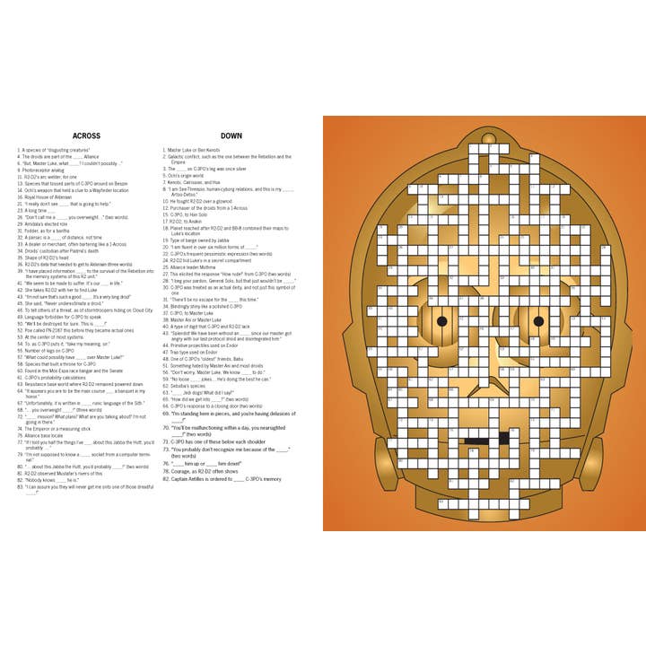 Chronicle Books - Wholesale Book - Adult - Star Wars Crossword Puzzles
