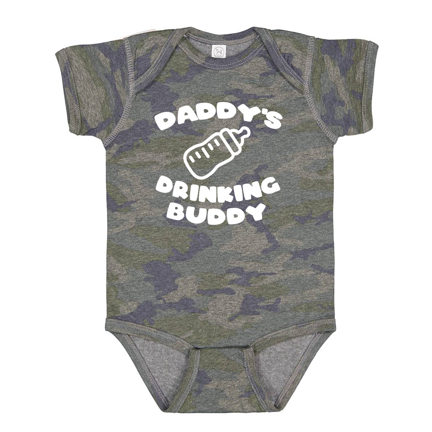 Wi-Wear – Großhandel Body (ohne Füße) – Baby – Daddy's Drinking Buddy Einteiler für Baby/Kleinkind2