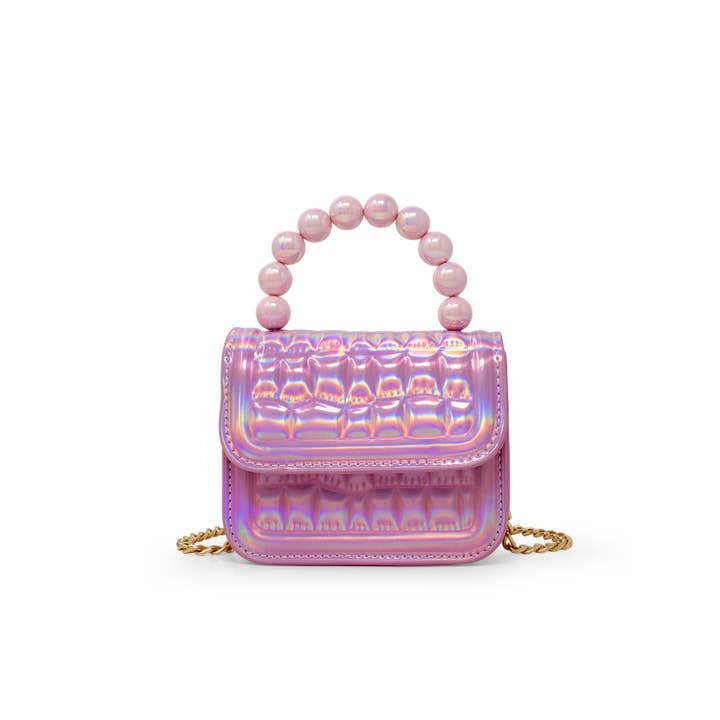 Tiny Treats and ZOMI GEMS – Großhandel Geldbörsen-/Taschenzubehör – Kinder – Mini Glam Geldbörse mit gestepptem Perlengriff2