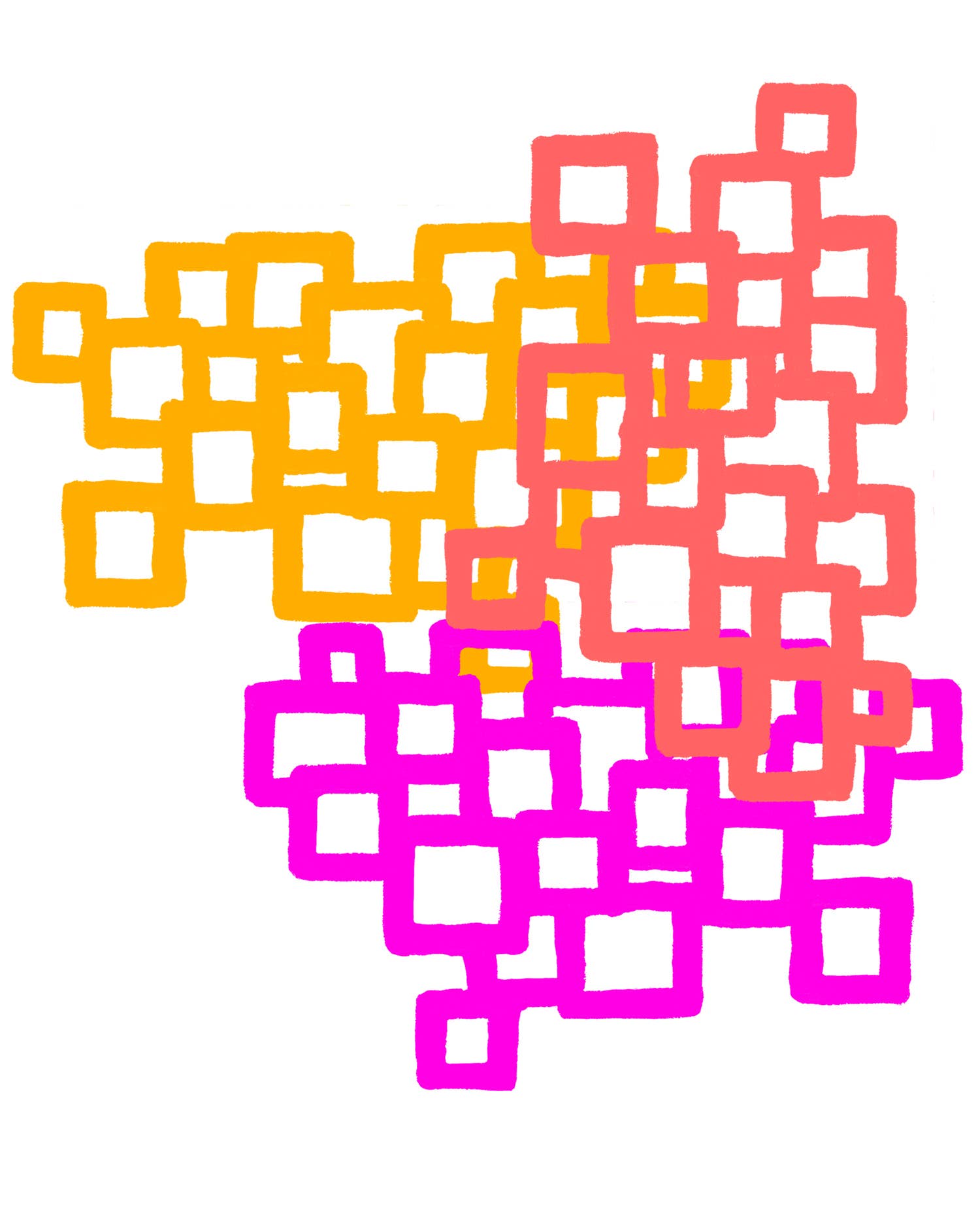 Go To Devil – Großhandel T-Shirt mit Siebdruck – Damen – Squares Heavyweight Muscle T-Shirt für Damen6