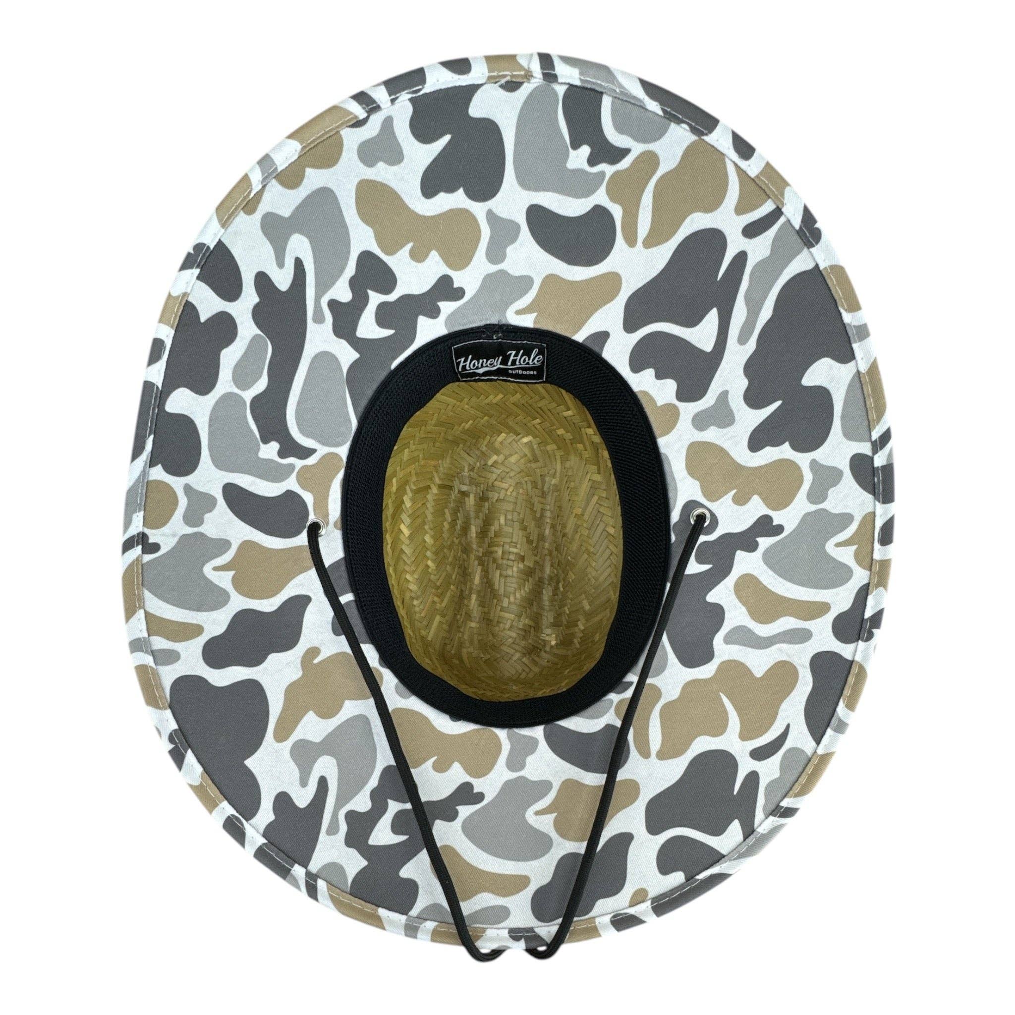 Honey Hole Outdoors - Wholesale Straw Hat - Unisex - Straw Hat - HH Camo1