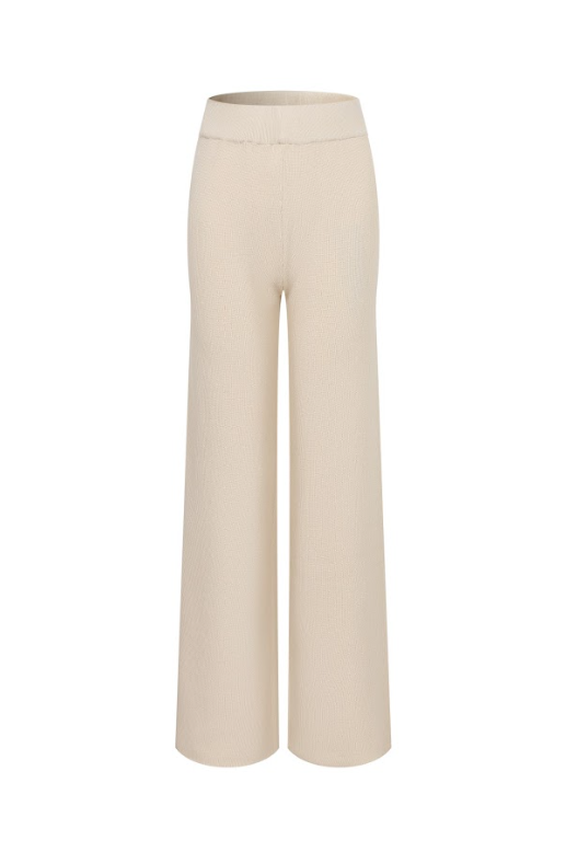 RIVIR – Conjunto de top e calça (roupa NÃO Casual) - Mulher por atacado – Conjunto de Colete de Malha sem Mangas com Calças3