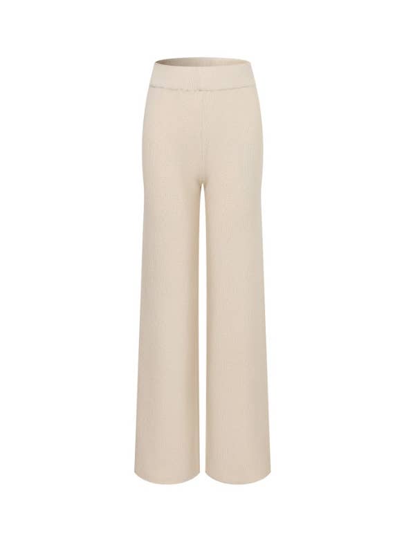 RIVIR – Conjunto de top e calça (roupa NÃO Casual) - Mulher por atacado – Conjunto de Colete de Malha sem Mangas com Calças3