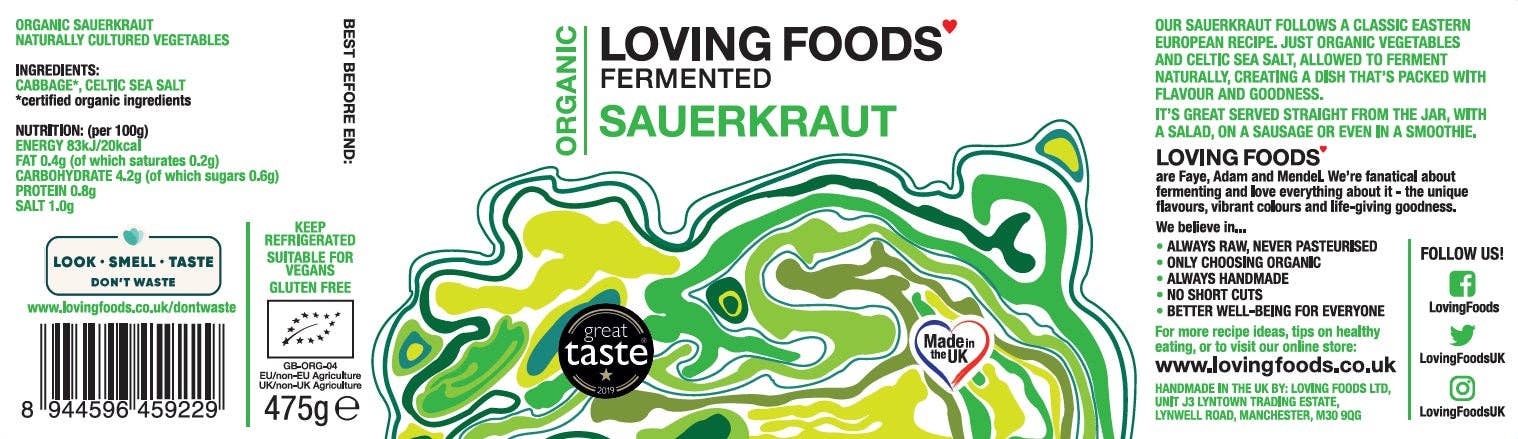 Loving Foods - Wholesale Sauce - Organic Sauerkraut4