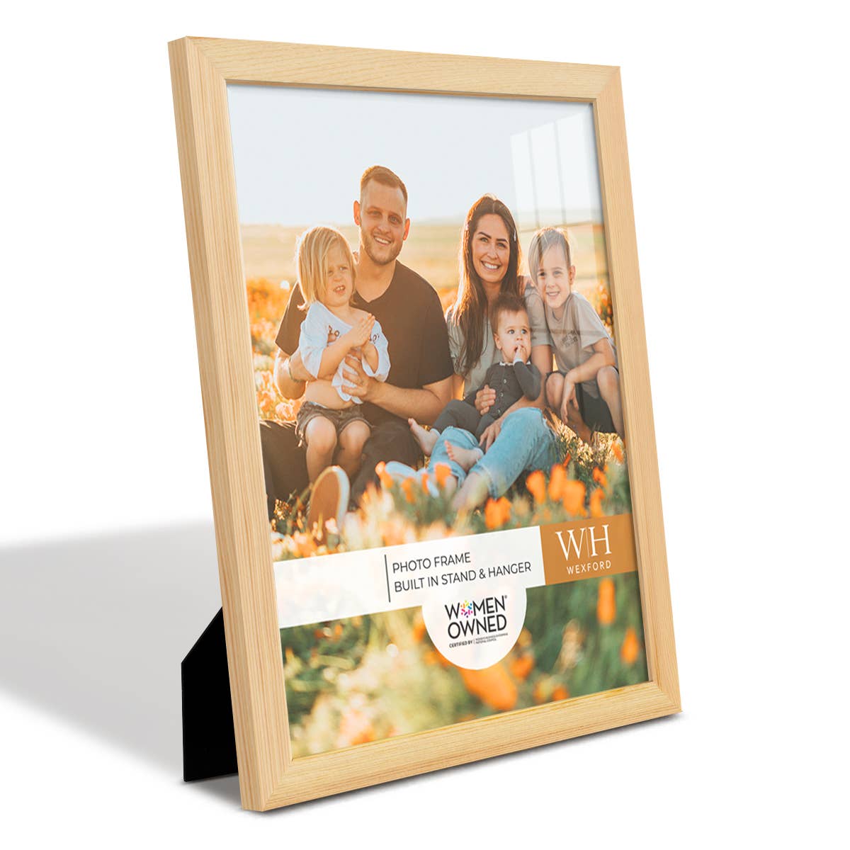 Wexford Home - Wholesale Picture Frame - Photo Frame, Real Wood with Wood Grain, Natural Wood29
