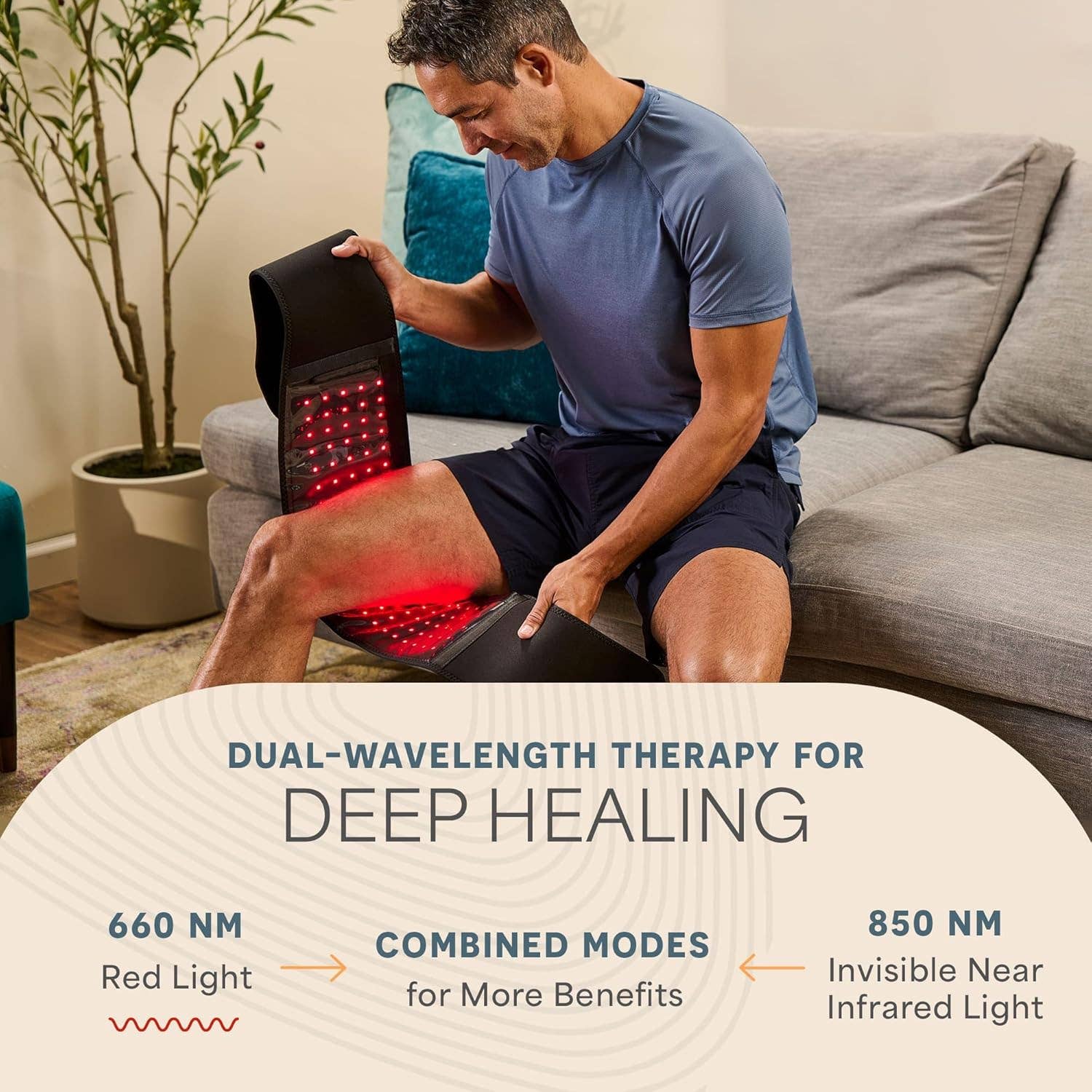 LifePro - Wholesale Body Brace/Support -  Lifepro Red Light Therapy Belt – 660nm & 850nm Infrared 4