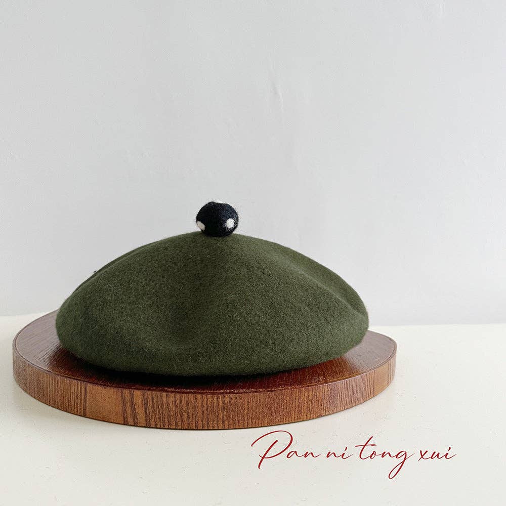 VividLux – wholesale Beret – Women's – Vintage Wool Beret Hat1