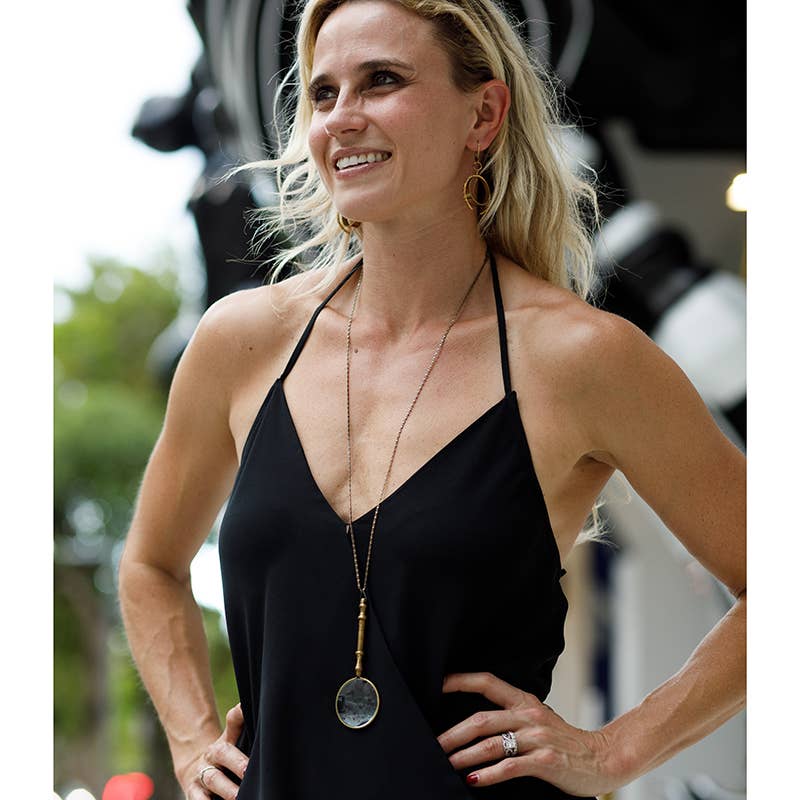 Ornamental Things - Wholesale Pendant/Charm Necklace - Ornate Magnifying Glass2