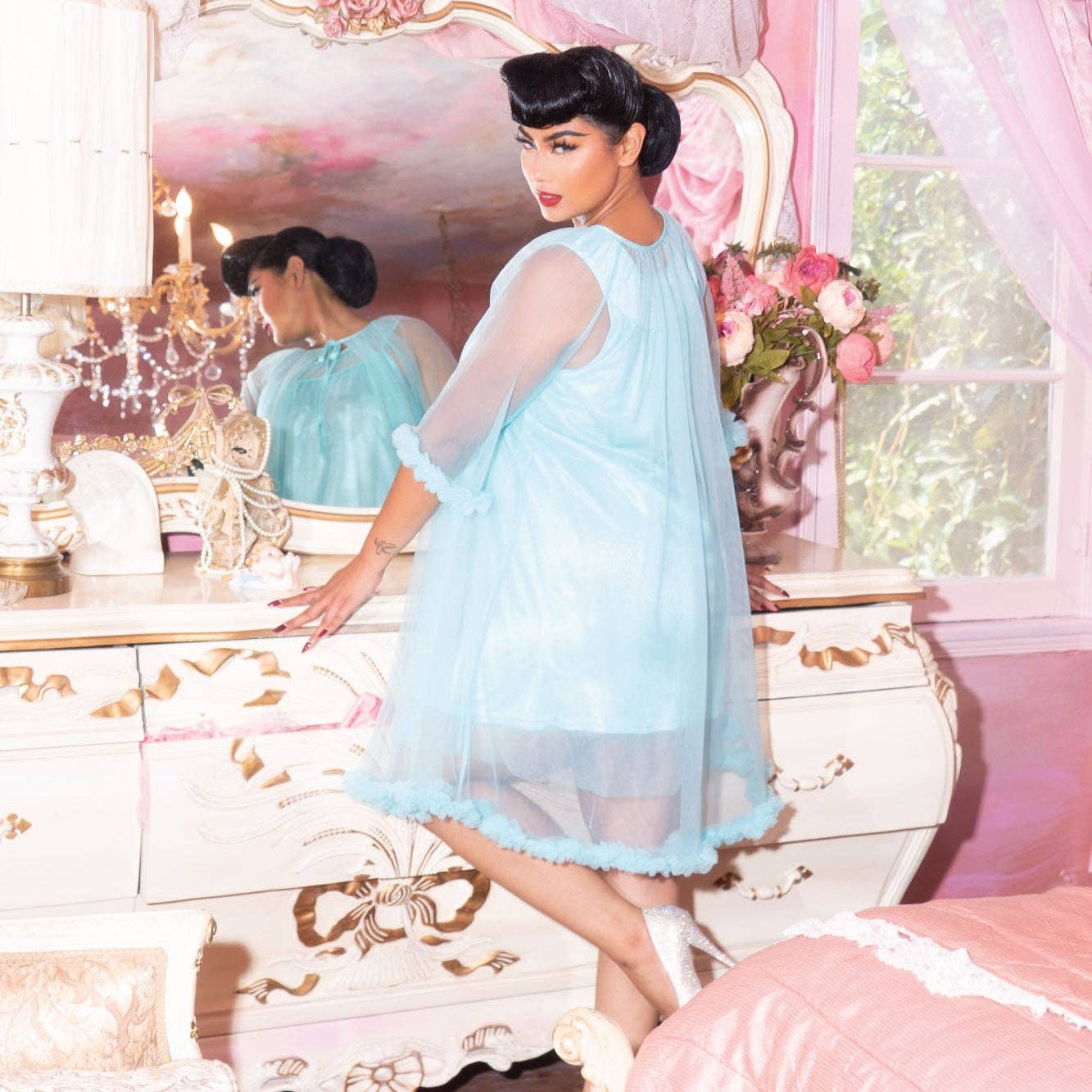 Tatyana Clothing - Wholesale Nightgown - Women's - Pillow Talk Nightgown Set22