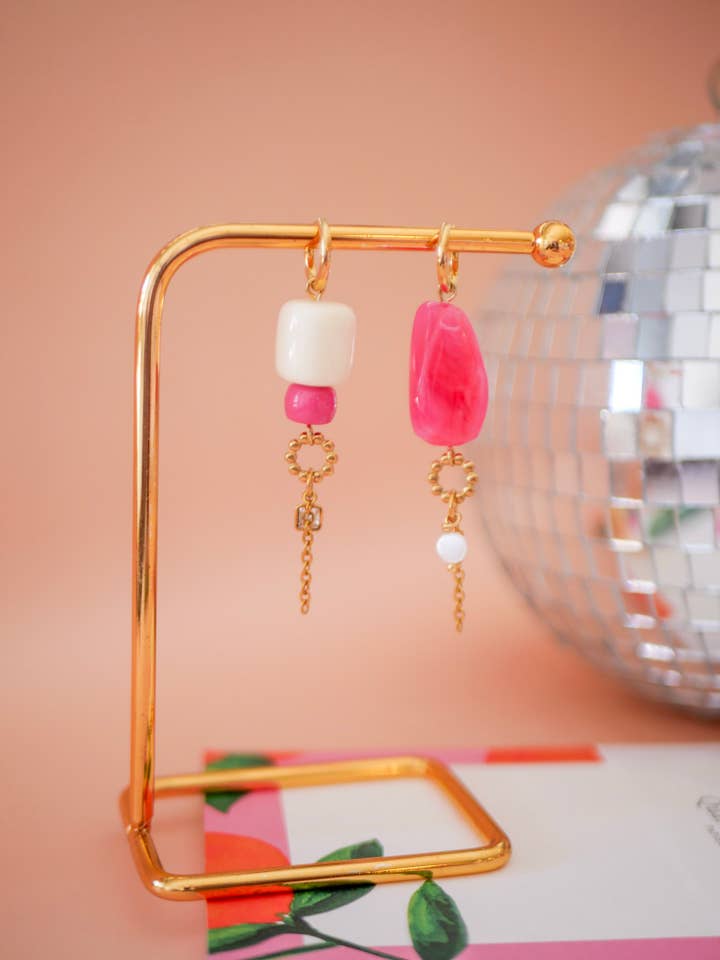 Pendientes Soé - Azeria - Acero Inoxidable para venta al por mayor de Azeria Création