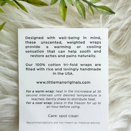 Little Man - Wholesale Spa/Therapy Pillow - Neck Wrap Hot & Cold Therapy 4