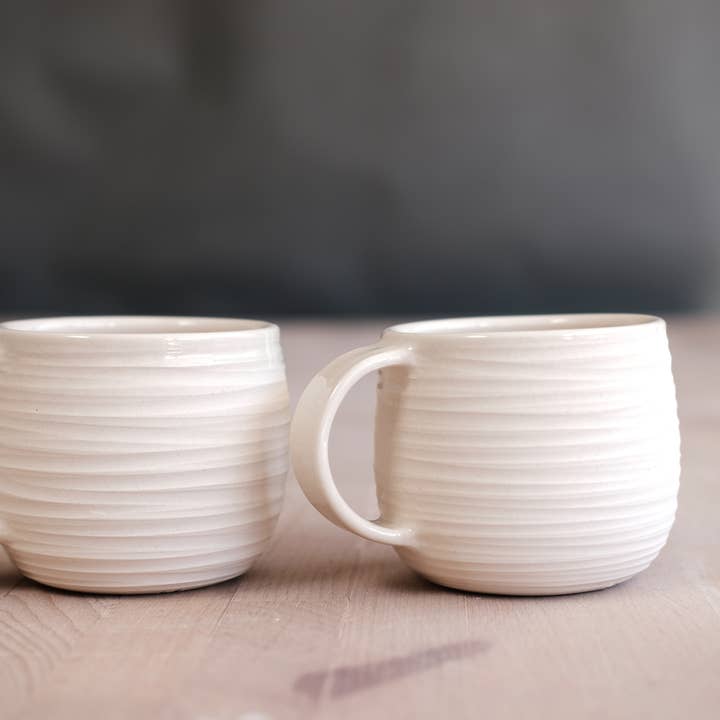 FHAR Studio - Wholesale Coffee Mug - dune - 12 fl oz mug - handmade, porcelain7