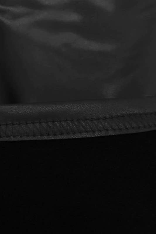 Color 5 - Vendita all'ingrosso Leggings - Donna - Leggings skinny in ecopelle PU con fodera in pile e vita alta5