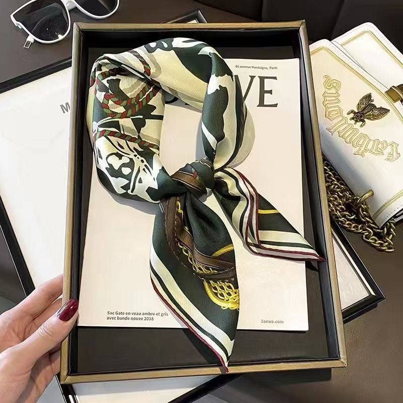 Marayn - Wholesale Scarf - Women's - Korean Silk Scarf Chic Style Sun Protection Versatile28