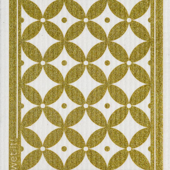 Classic Gold Swedish Cloth for wholesale by Wet-it!