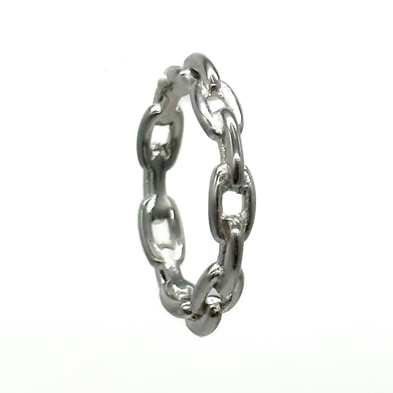 Mysticum Luna – wholesale Kedjering – Kedjad upp Plain Chain Ring0