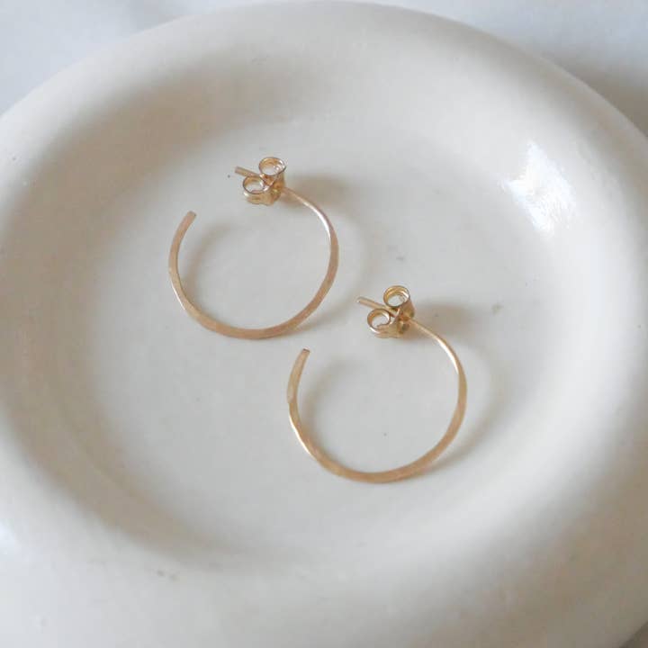 Robyne Creoles - hammered for wholesale by Merci Clodette