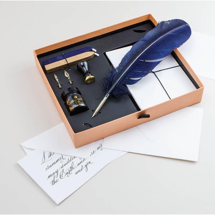 Manuscript – wholesale Gift bag set/pack – Manuscript Heritage Gift Set - Quill Correspondence1