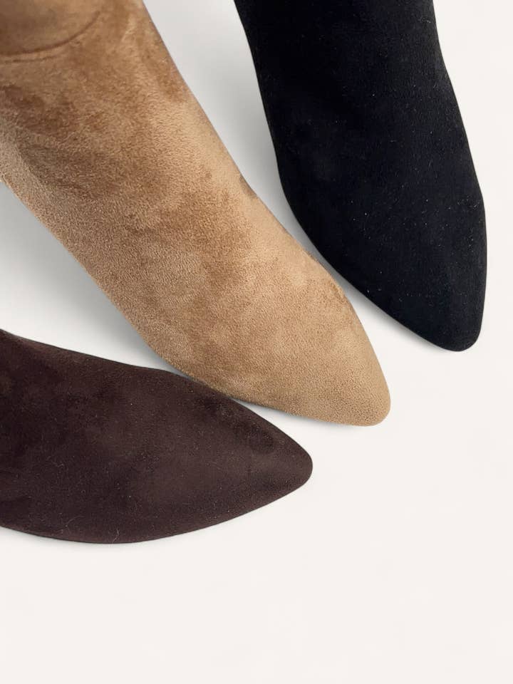 CCOCCI - Venta al por mayor Botas - Mujer - BOTAS DE RODILLA DE ANTE SINTÉTICO LUJOSAS BRAZIL-841