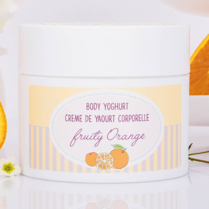 Lichaamsyoghurt Fruity Orange - fruitig - lichte bodylotion voor wholesale door BadeFee