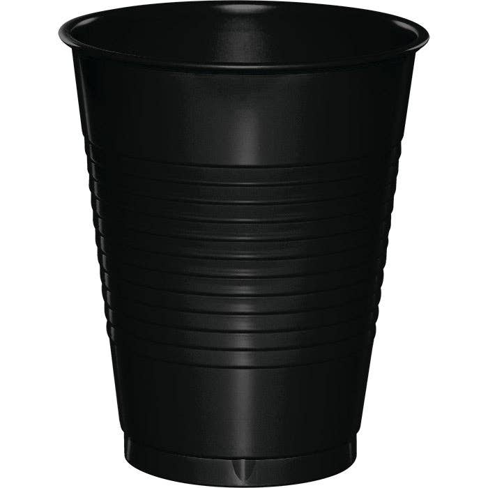 Black Velvet 16 oz Plastic Cups, 20/Pkg for wholesale by Bulk Party Decor