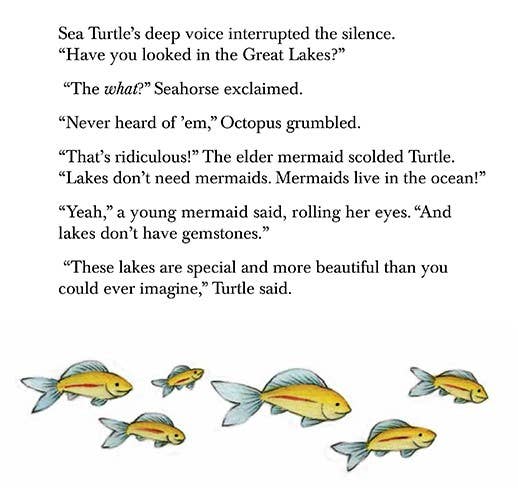 Sleeping Bear Press - Wholesale Preschool Book (3-5) - Tallulah: Mermaid of the Great Lakes Picture Book6