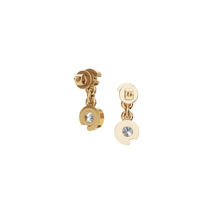 PureYou Jewelry - Wholesale Stud/Post Earrings - 14k Gold Diamond Stud Earrings, Bezel Stud Earrings