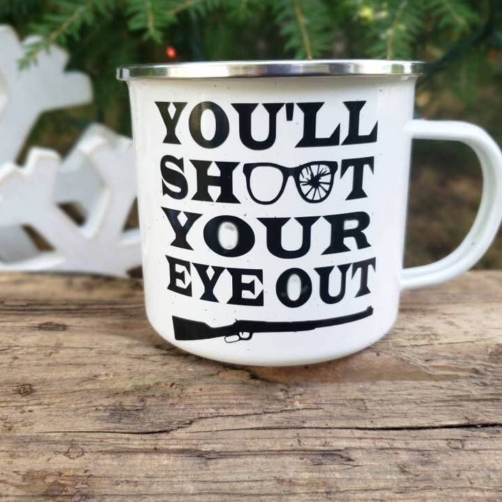 En julberättelse mugg, du kommer att skjuta ditt öga ut, röd Ryder BB Gun, Jul Mugg, Hot Cocoa Mugg, Jul Film Mugg, Rolig jul Mugg för wholesale av Superior Sweet Water