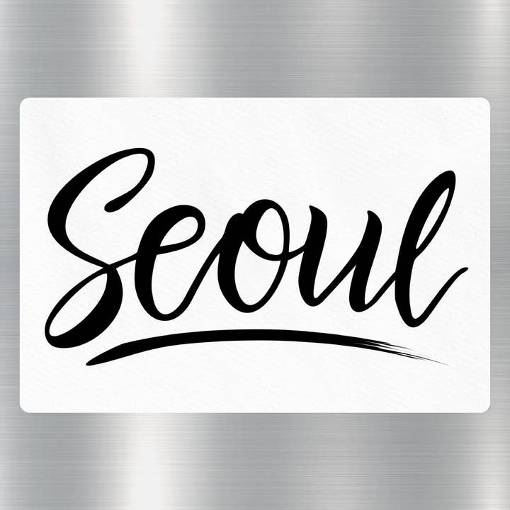 Seoul-Reiseaufkleber für den Großhandel von GraffMerch.com