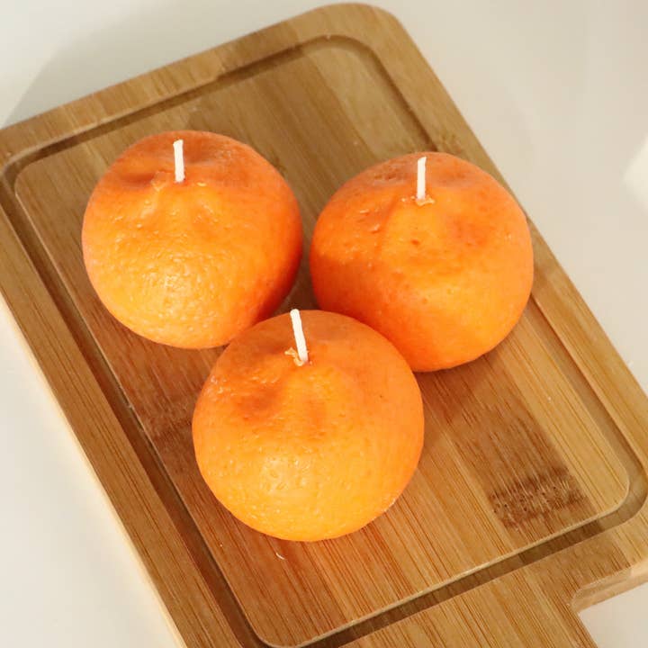 SugarByrd - Wholesale Novelty Candle - Orange Fruit Candles4