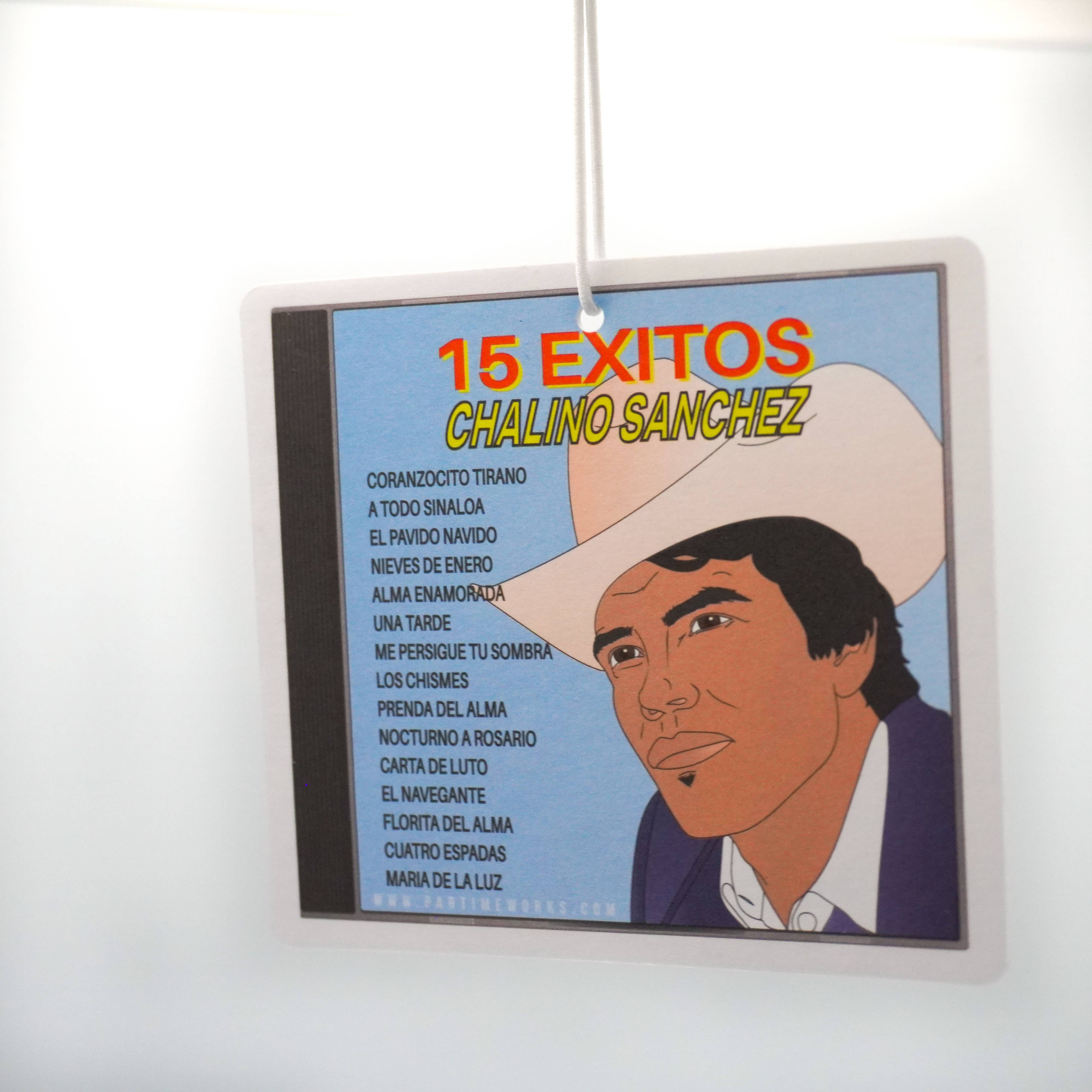 PARTIMEWORKS - Wholesale Air Freshener - Chalino Sanchez Éxitos (Ocean Scent) Air Freshener6