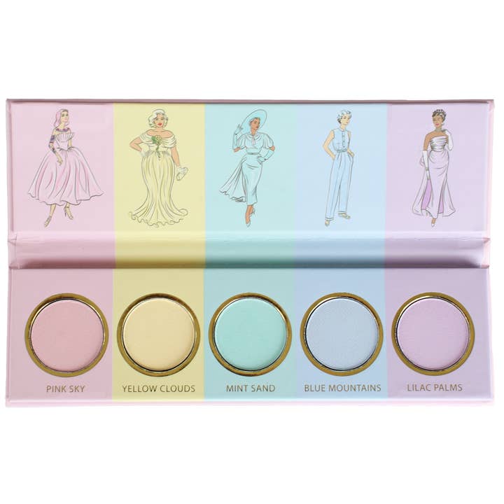 Dafna Beauty – wholesale Eyeshadow palette – Mid-Century Pastel Dream - Eyeshadow Palette