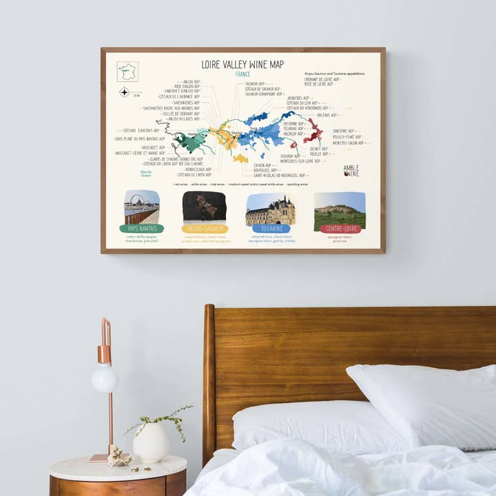 POSTER DI LOIRA per la vendita all'ingrosso da parte di Amble Wine